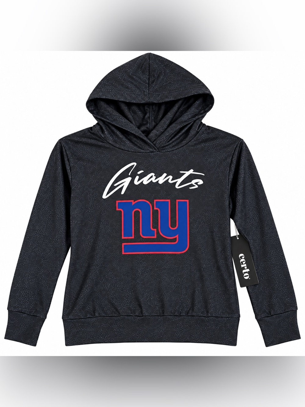 Giants 'ny' Hooded Pullover Sweatshirt - Black